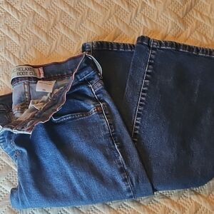 Levi's Blue Boot Cut Jeans Classic Denim